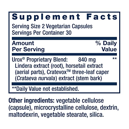 Life Extension Women's Bladder Support – for Bladder Health and Normal Urinary Frequency – Horsetail, Lindera and Three-Leaf Caper Extracts – Non-GMO – Gluten Free — 60 Vegetarian Capsules Life Extension Au supplements