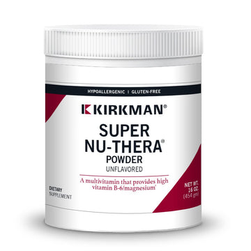 Super Nu-Thera Powder - Hypoallergenic - Unflavored - 16 Ounces Kirkman Au supplements