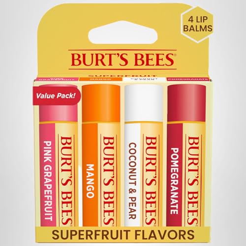 Burt's Bees 100% Natural Moisturizing Lip Balm (Superfruit) Burt's Bees Au supplements