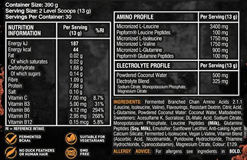 Grenade Defend BCAA Powder, Strawberry Mango, 390 g (7 g BCAA's Per Serving Grenade Au supplements