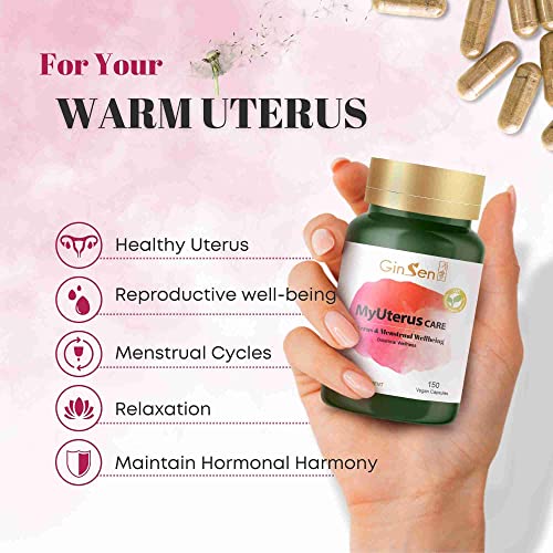 GinSen MyUterus Care for Women’s Warm Uterus, Pregnancy & Menstrual Wellness GinSen Au supplements
