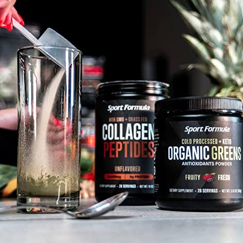 Sport Formula 99 Organic Greens Superfood Powder, Cold Pressed Vegan and Keto Powder, Non-GMO, Low Calorie Daily Green Juice Powder Sport Formula 99 Au supplements