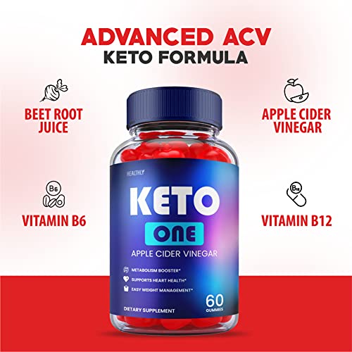 (2 Pack) Keto One Gummies Advanced - Official Formula, Vegan - Keto One Gummies
