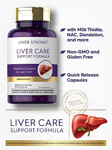 Carlyle Liver Support Supplement | 90 Capsules | Powerful Complex | Liver Care Formula Carlyle Au supplements