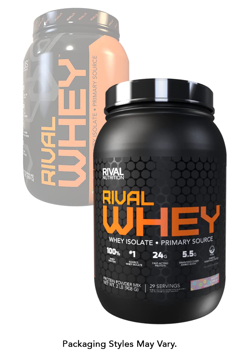 Rivalus Rivalwhey – Fruity Cereal 2lb - 100% Whey Protein, Whey Protein Isolate Primary Rivalus Au supplements