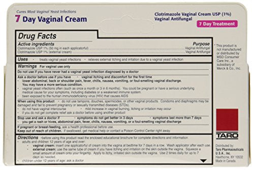 Taro Clotrimazole 7 Vaginal Cream 45 g ( Pack of 2)