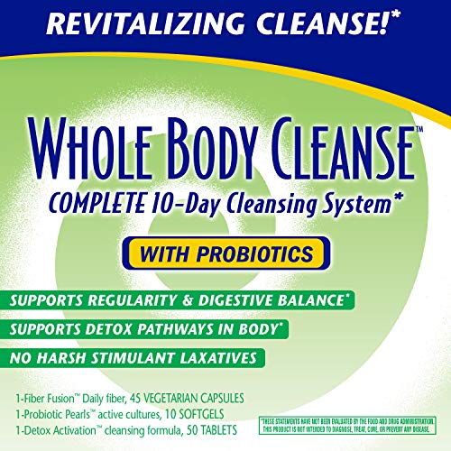 Nature's Way Whole Body Cleanse Complete, 10 Day Detox Cleansing System Kit with Probiotics Enzymatic Therapy Au supplements