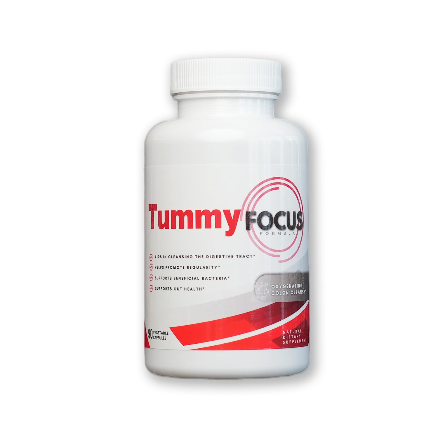 JJ Smith Tummy Focus – Digestive Cleanse Supplement with Ozonated Oxygenated Magnesium – Supports Digestion, Regularity, Bloating, Gut Balance, Nutrient Absorption, Energy & a Flatter Belly Health Focused Au supplements