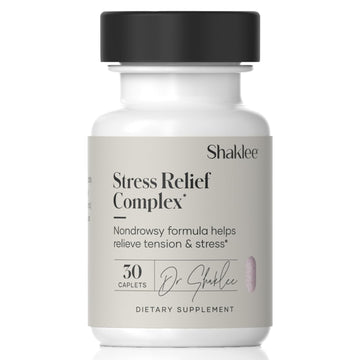 Shaklee - Stress Relief Complex - Calming Blend of L-theanine, Ashwagandha, Beta-sitosterol, and L-tyrosine - Promotes Relaxation without Drowsiness - 1 Caplet Daily - Adults Supplement - 30 Caplets Shaklee Au supplements
