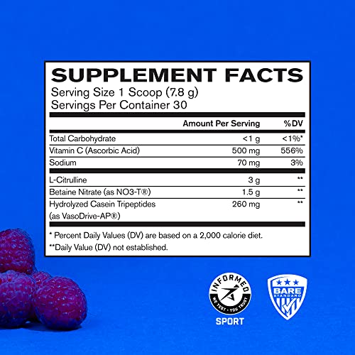 BARE PERFORMANCE NUTRITION, BPN Endo Pump Pre-Workout Muscle Pump Enhancer BARE PERFORMANCE NUTRITION Au supplements