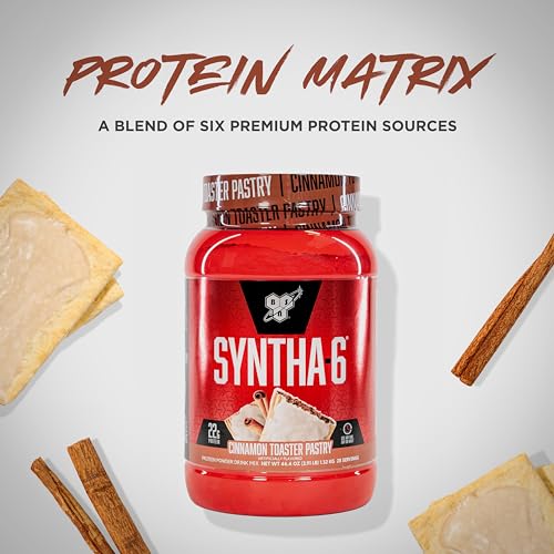 BSN SYNTHA-6 Whey Protein Powder with Micellar Casein, Milk Isolate, Cinnamon Toaster BSN Au supplements