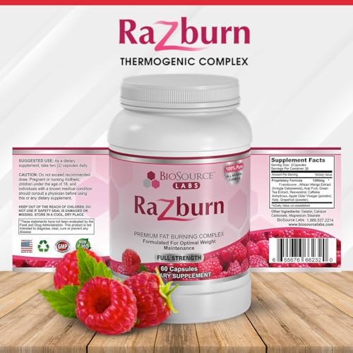 BioSource Labs Razburn – Premium Thermogenic Complex Pills with Natural Ingredients BioSource Labs Au supplements