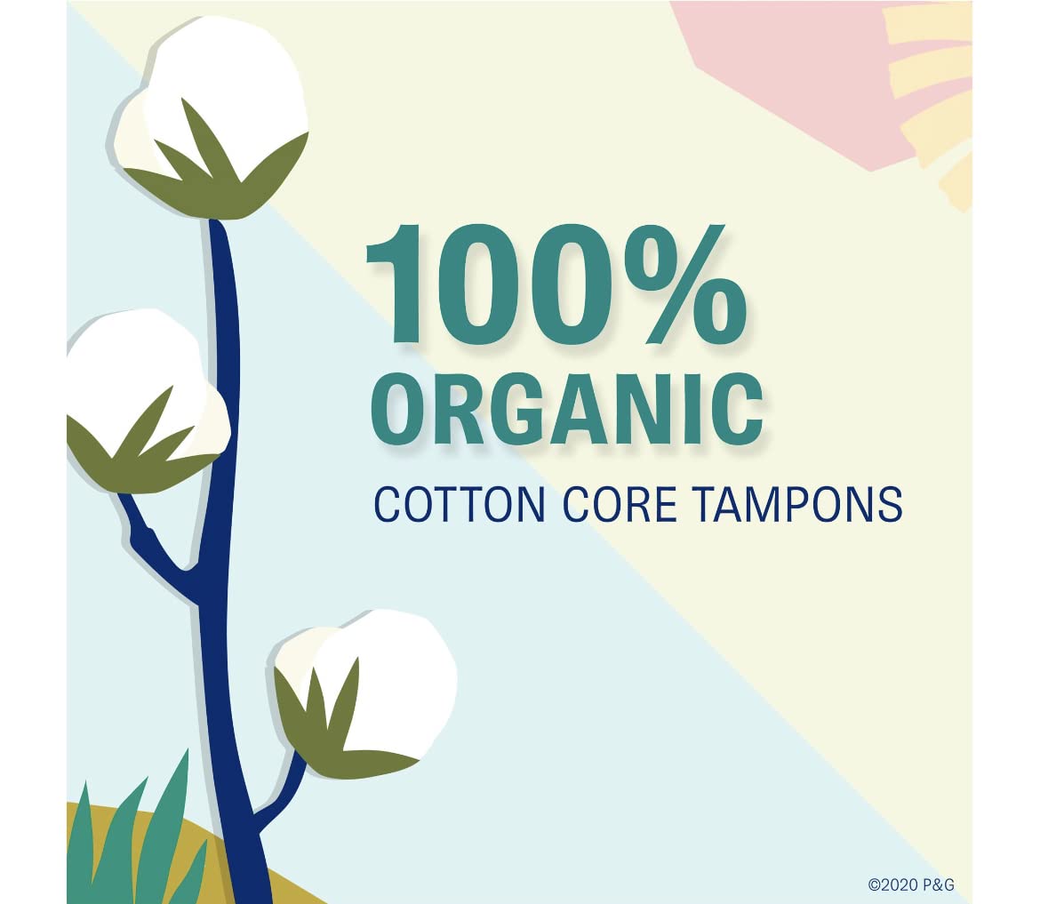 Tampax PURE COTTON 22-pack (11 Regular/11 Super)