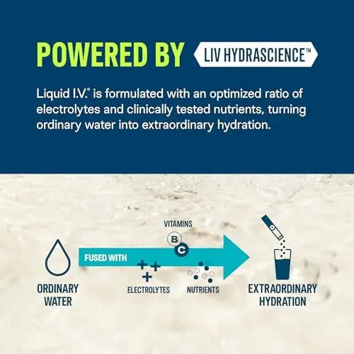 Liquid I.V.® Hydration Multiplier - Acai Berry | Electrolyte Powder Drink Mix | 1 Pack (16 Servings) Liquid I.V. Au supplements