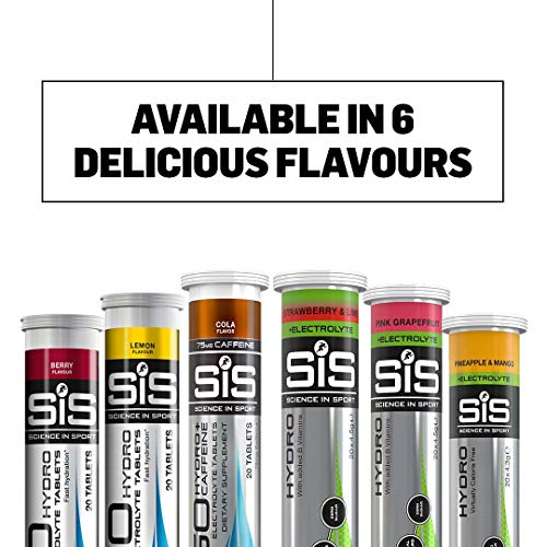 Science In Sport Hydro Hydration Tablets, Gluten-Free, Zero Sugar, Pink Grapefruit Science in Sport Au supplements