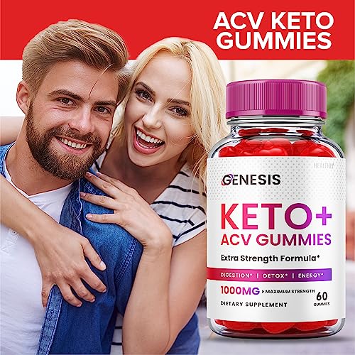 (2 Pack) Genesis Keto Gummies - Genesis Keto ACV Gummies Advanced Weight Apple