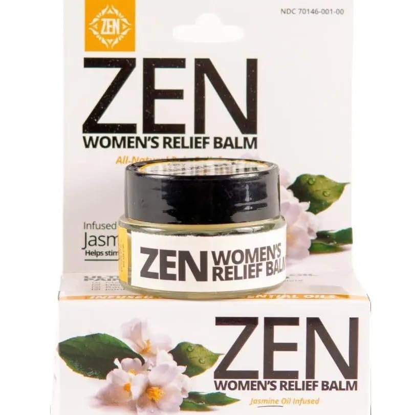 ZEN Women’s Relief Balm – Plant-Based Topical Balm Infused with Jasmine Oil – Cooling Botanical Blend – 0.7 oz – #TrustedByLegends ZEN Au supplements