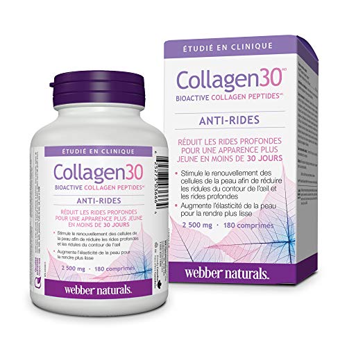 Webber Naturals Collagen30® Bioactive Collagen Peptides 2500 mg 180 Tablets Webber Naturals Au supplements