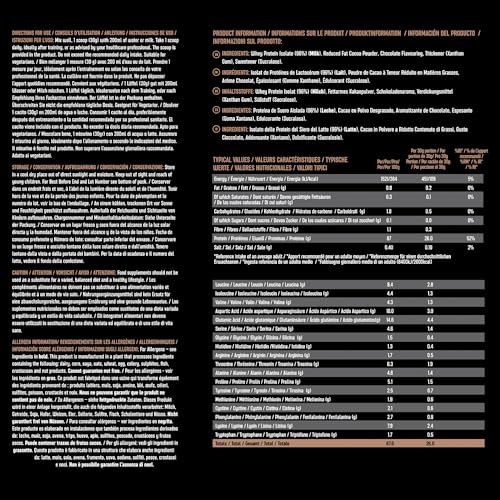 PBN - Premium Body Nutrition - Whey-ISOLATE Protein Powder, 1kg, Chocolate - 33 Servings Premium Body Nutrition Au supplements