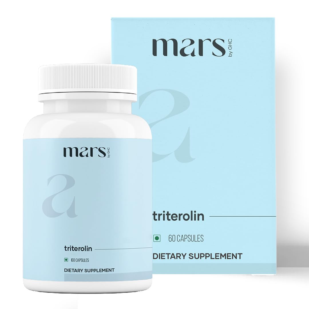 mars by GHC Triterolin | Powered by Shilajit, Ashwagandha, Safed Musli, Gokshura | 60 Capsules | Pack of 1 mars by GHC Au supplements
