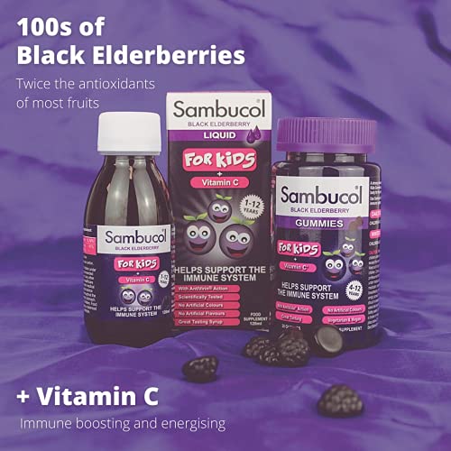 SAMBUCOL KIDS GUMMIES 30'S, 30 Count (Pack of 1) Sambucol Au supplements