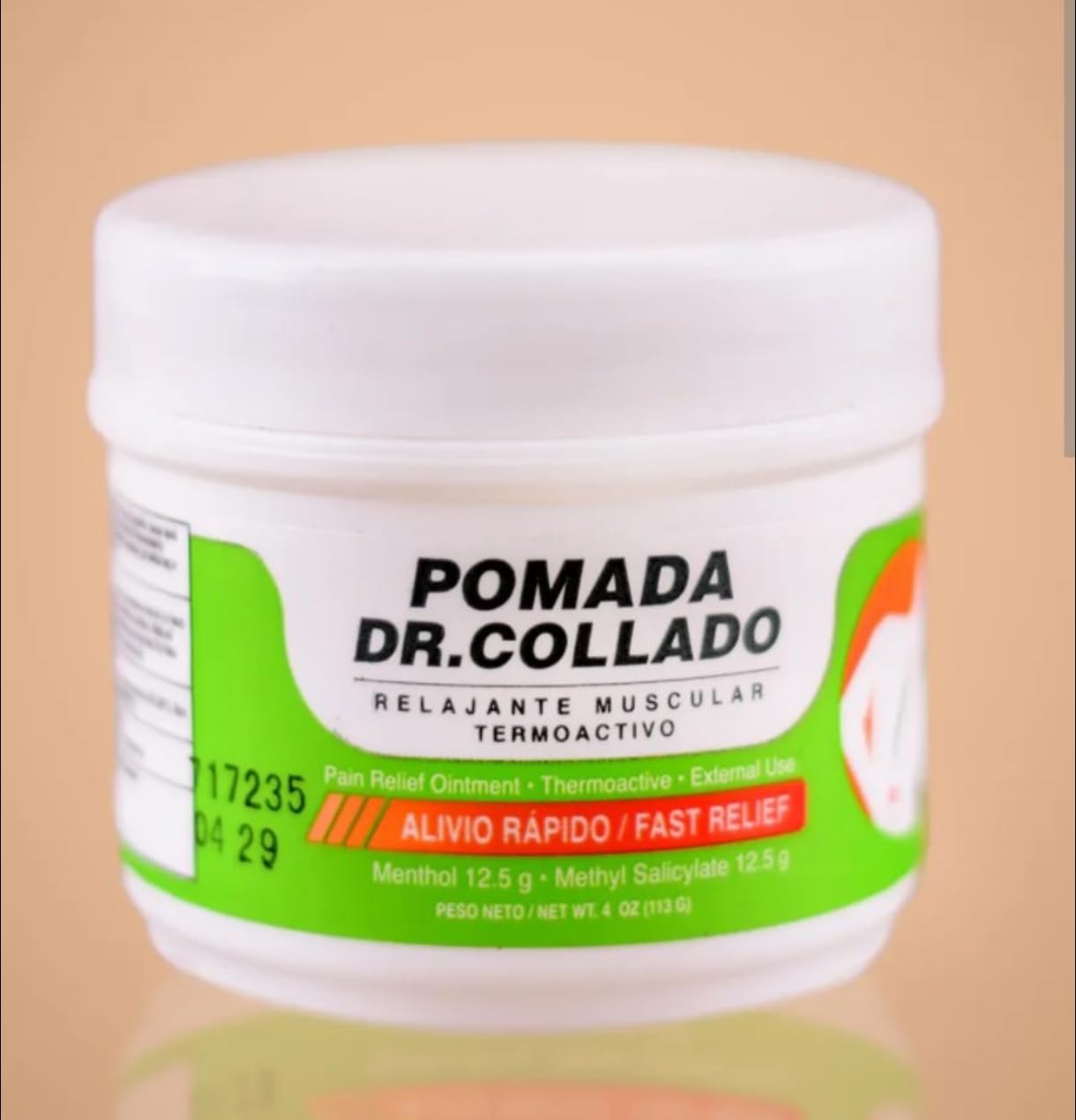 Pomada dr collado analgésico 4 oz Aus Healthcare Au supplements