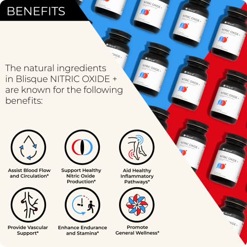 Blisque – Natural Nitric Oxide Booster Supplement for Blood Flow Support and Circulation Blisque Au supplements