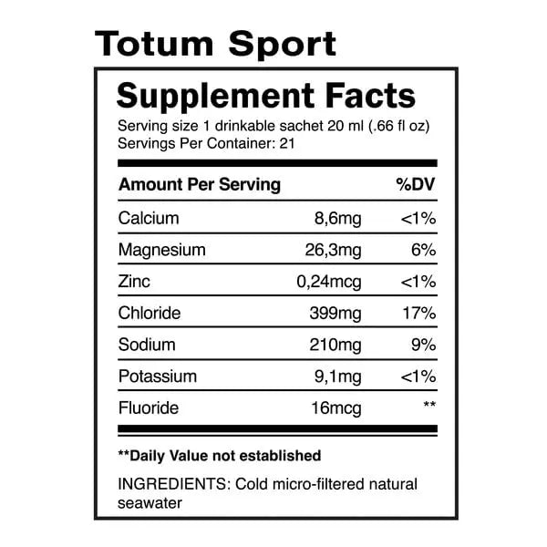 Quicksilver Scientific Totum Sport Drinkable Sachets, 21-25 ml, 30 Count Quicksilver Scientific Au supplements