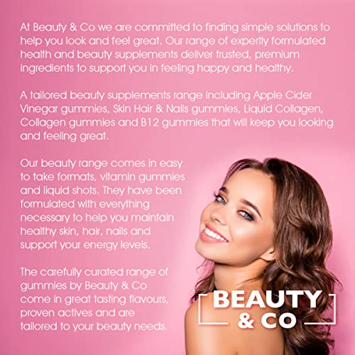 Beauty & Co Collagen Gummies by - 120 Marine Collagen Gummies with Biotin, Vitamin C & Selenium (120) Beauty & Co Au supplements