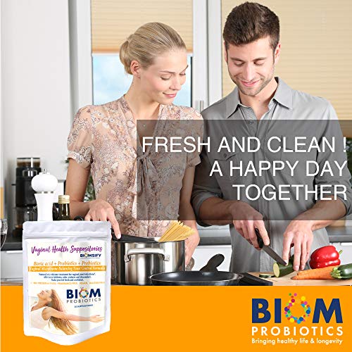 Biom Probiotics Prebiotics Boric acid Suppositories . Feminine Health Probiotic for Infections Biom Probiotics Au supplements