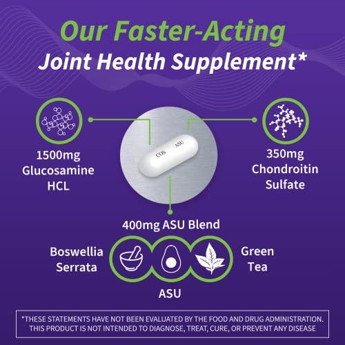 Cosamin ASU Joint Health Supplement – Advanced, Faster-Acting Formula, 90 Capsules Nutramax Laboratories Au supplements