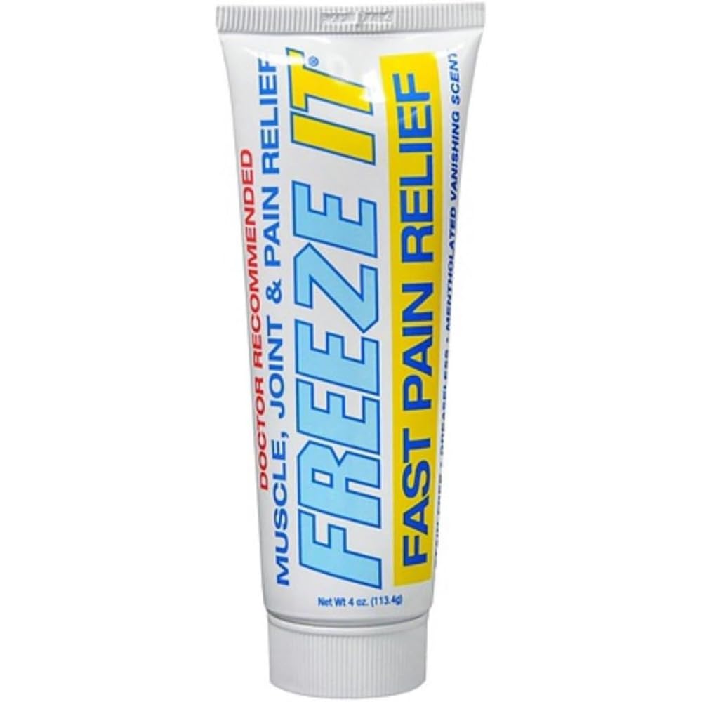 Freeze It Advanced Therapy Gel, 4-Ounce Freeze It Au supplements