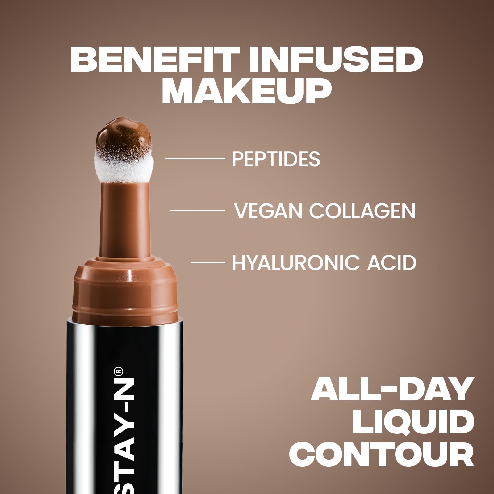Sacheu Liquid Contour STAY-N Long Wear Cream Contour Makeup — Long Lasting, Blendable, & Lightweight Formula — Vegan & Cruelty-free, Giving Drama Sacheu Au supplements