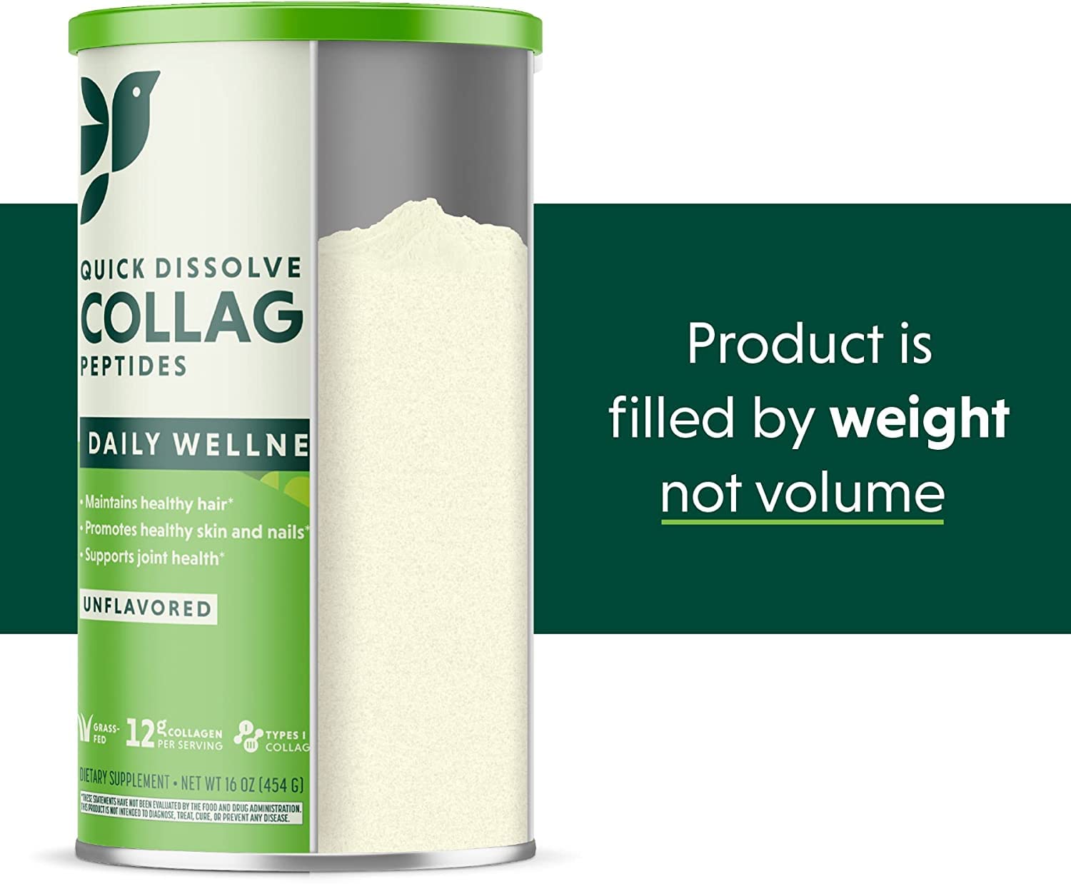 Great Lakes Gelatin Collagen Hydrolysate 454g (UK/EU Compliant can) (3) Great Lakes Gelatin Au supplements