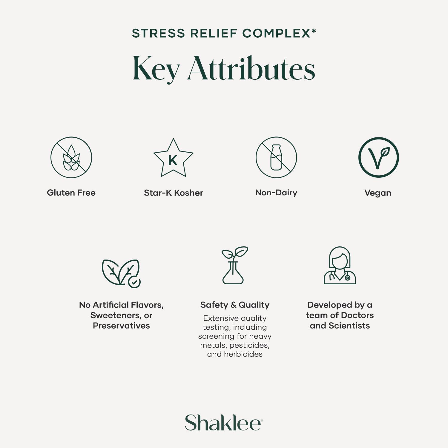Shaklee - Stress Relief Complex - Calming Blend of L-theanine, Ashwagandha, Beta-sitosterol, and L-tyrosine - Promotes Relaxation without Drowsiness - 1 Caplet Daily - Adults Supplement - 30 Caplets Shaklee Au supplements