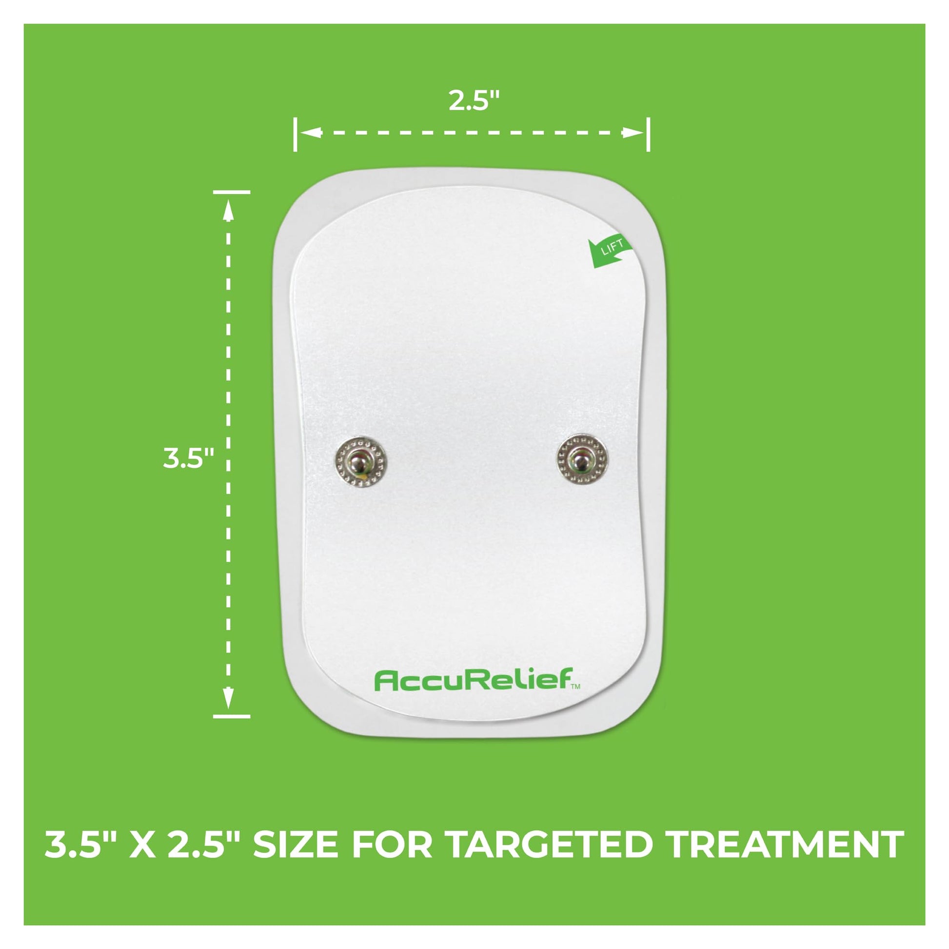 AccuRelief Wireless TENS Electrotherapy Pain Relief System Supply Kit (Packaging May Vary), Works with AccuRelief Wireless Remote Control TENS Device (ACRL-9000), 2 Pair (Pack of 1) AccuRelief Au supplements