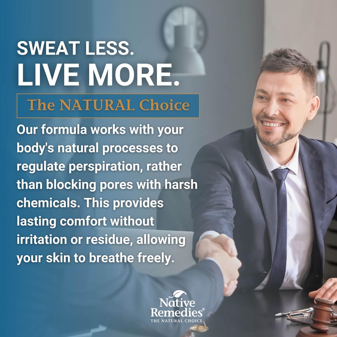 Native Remedies Sweat-Less - Natural Homeopathic Formula for Excessive Sweating, Perspiration and Clamminess - 59 mL Native Remedies Au supplements
