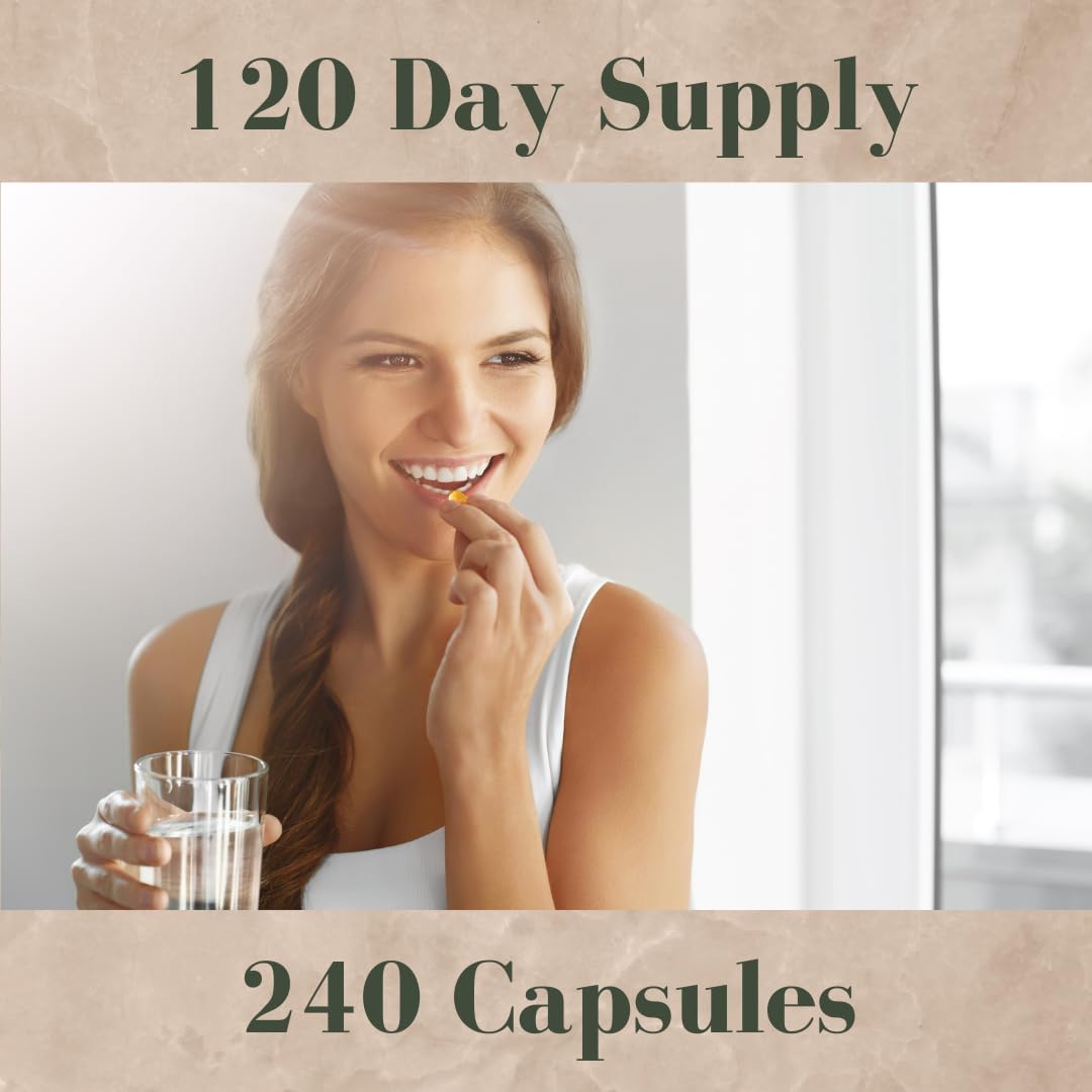 Research Labs 2 Fer 1 Ad Organic Irish Sea Moss Capsules 240 Total Pills, Raw Wildcrafted Seamoss Enhanced w/Bladderwrack & Burdock Root Antioxidant Powerhouse. Thyroid Support Research Labs Au supplements