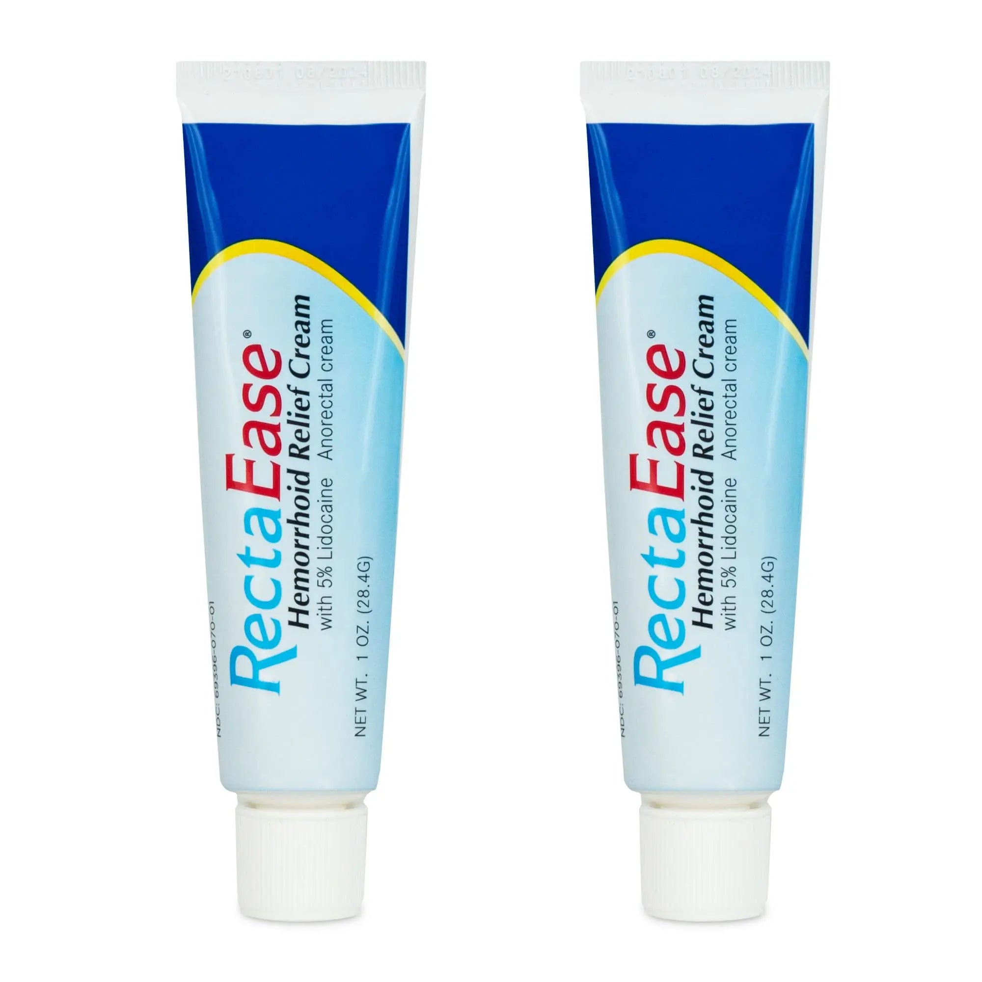 RectaEase (2 Pack) 5% Lidocaine Hemorrhoid Relief Cream 1 oz Tube, Anorectal Cream, Rapid Numbing Relief, Hemorrhoid Treatment from Itch and Burn RectaEase Au supplements