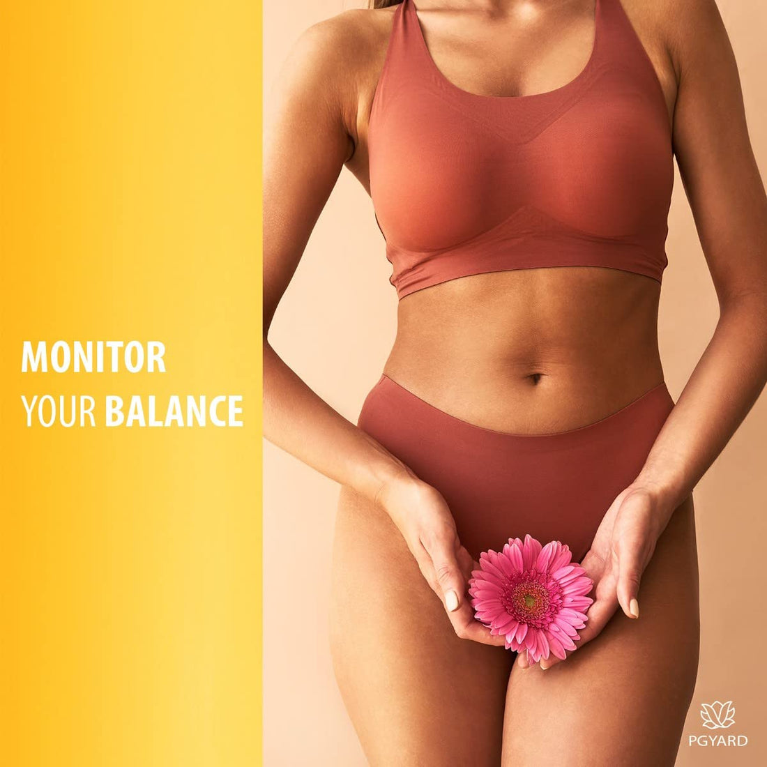 [60 Pack] PGYARD Vaginal Health pH Test Strips, Feminine pH Test, Value Pack