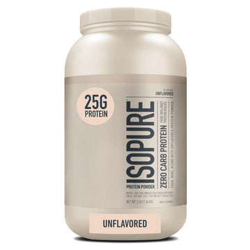Isopure Unflavored Protein, 25g Whey Isolate, Zero Carb & Keto Friendly, 47 Servings Isopure Au supplements