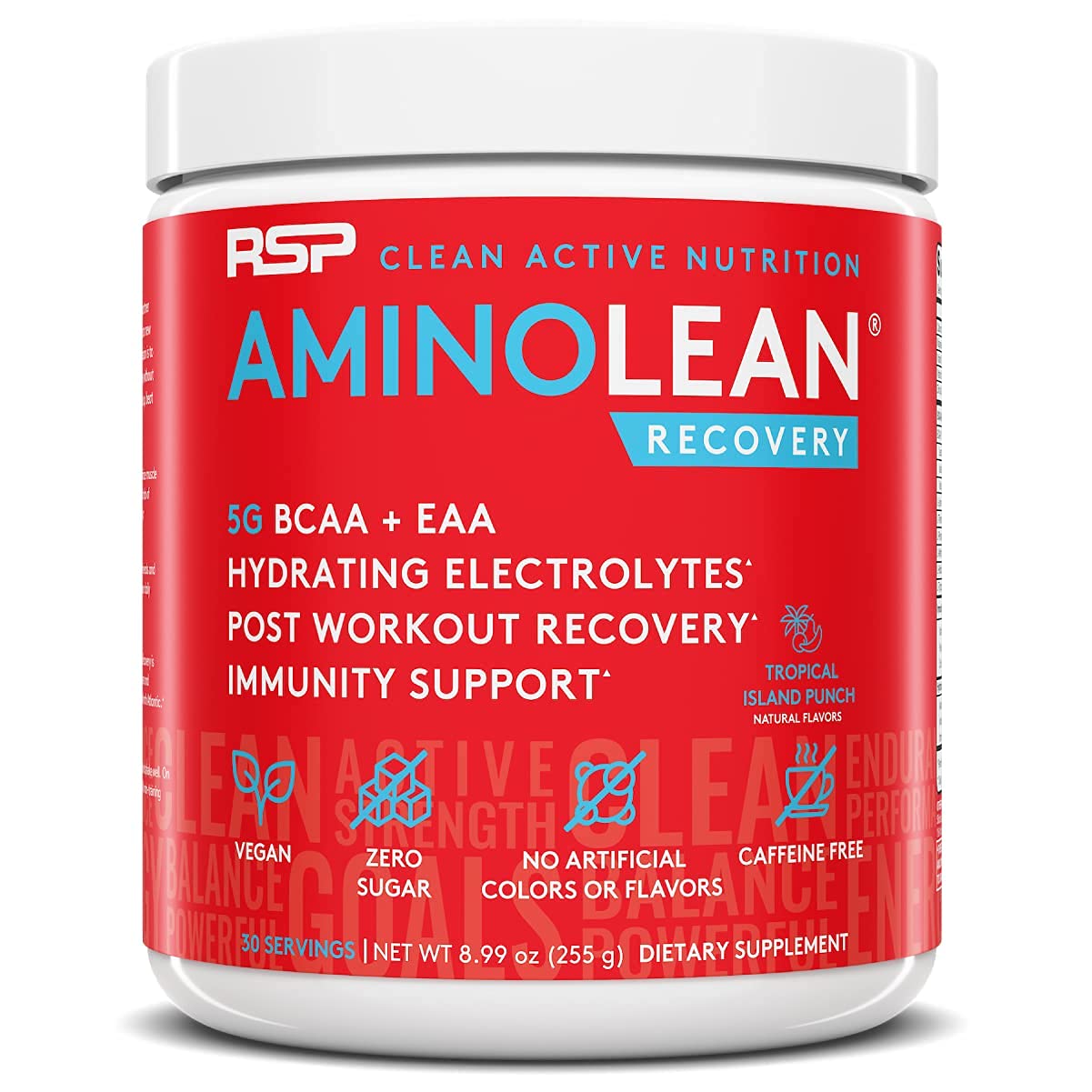 RSP NUTRITION AminoLean Pre Workout Energy (Blue Raspberry 30 Servings) RSP NUTRITION Au supplements