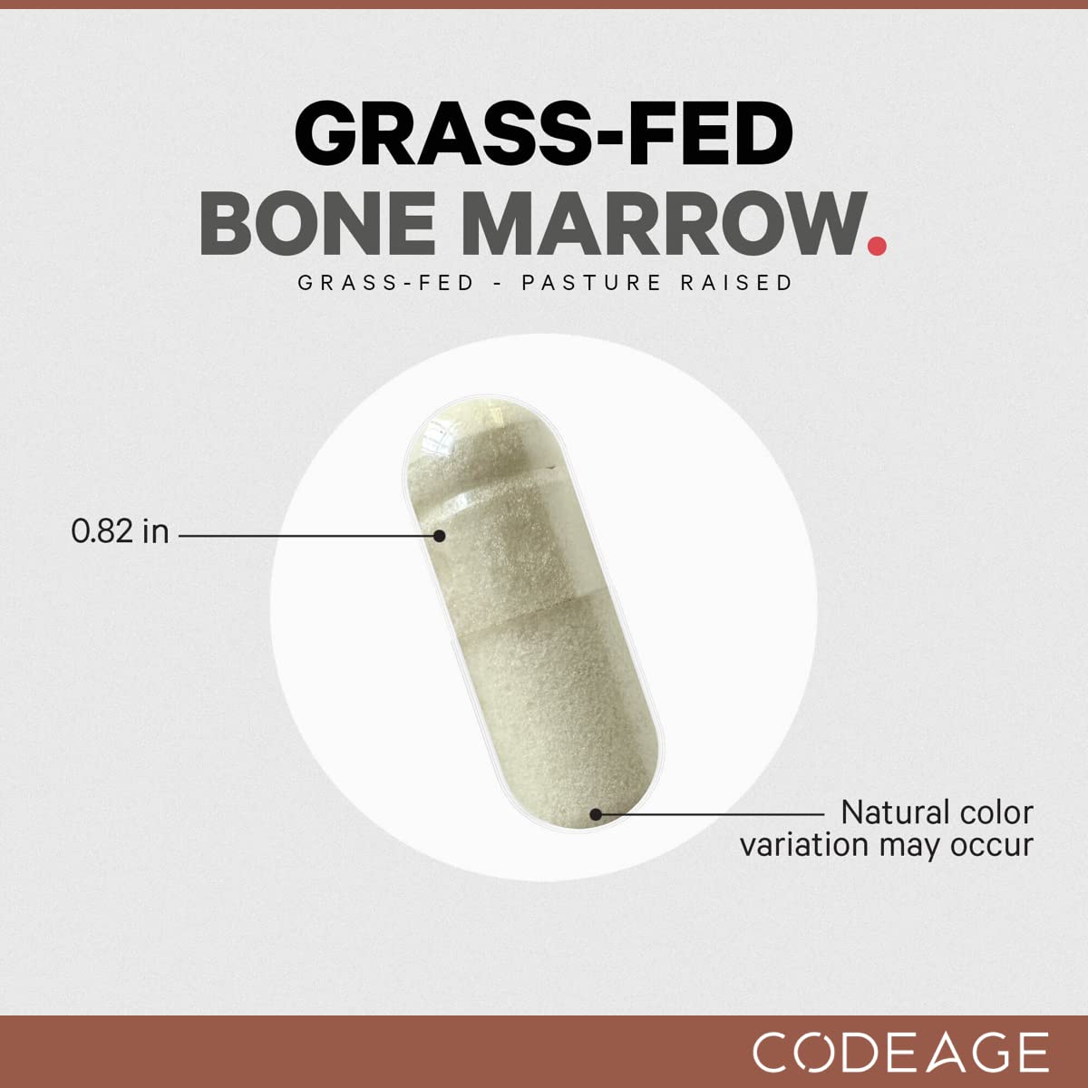 Codeage Grass Fed Bone Marrow, Full Spectrum Whole Bone Extract Codeage Au supplements