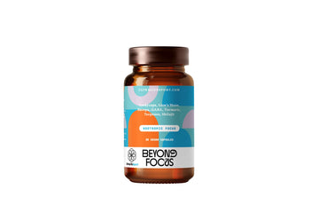 Ultra Life Sport - Beyond Focus Organic Mushroom Supplement - 30 Capsule Brain Supplements for Memory and Focus - 100% Vegan, Non-GMO - Memory Booster with Bacopa, Cordyceps, & Lion’s Mane Ultra Life Sport Au supplements