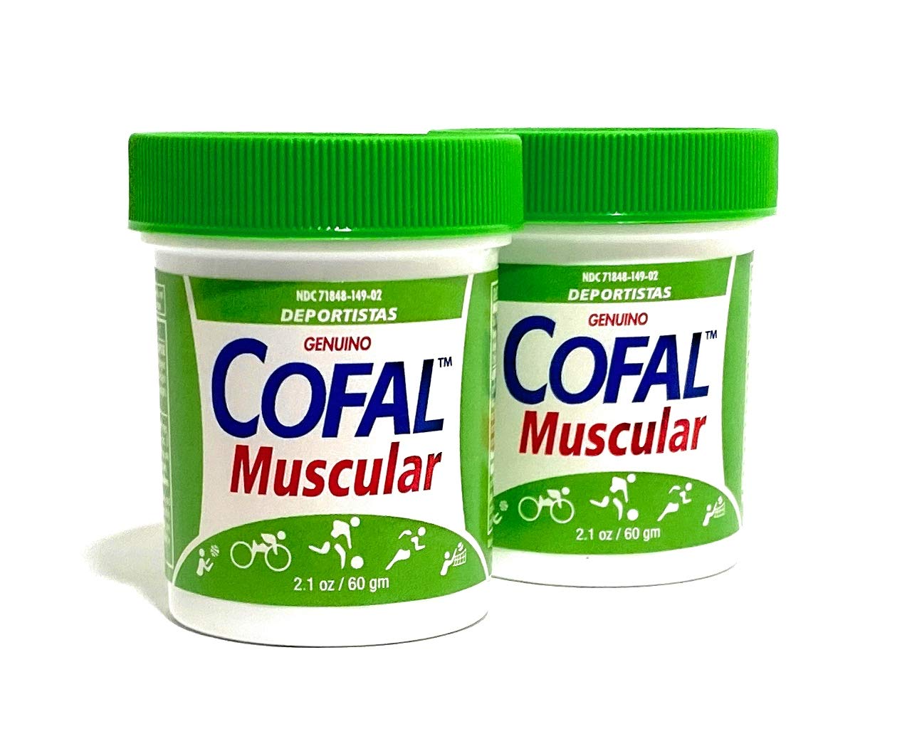 Cofal Muscular Fuerte Cream - 2.1 Oz - 2 Pack Cofal Au supplements