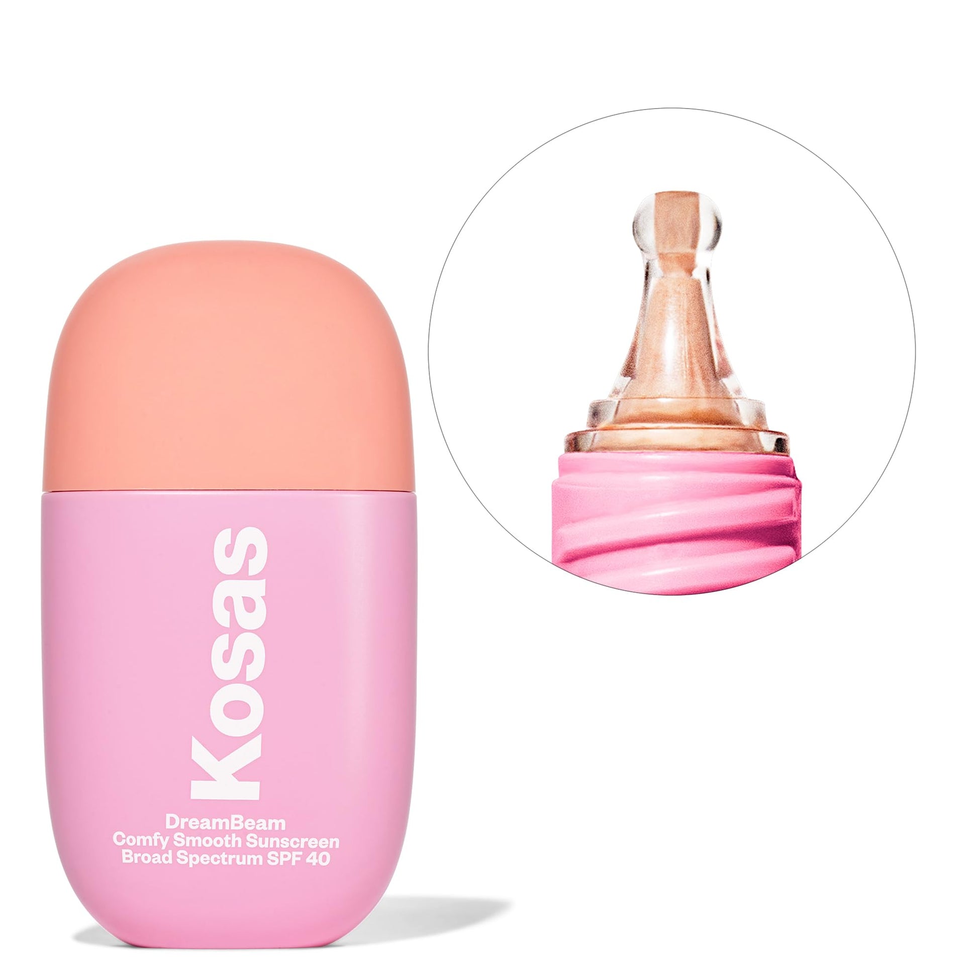 Kosas DreamBeam SPF 40 Mineral Sunscreen for Face + Makeup Prep – Lightweight Hydrating Sun Protection, 40 ml Kosas Au supplements