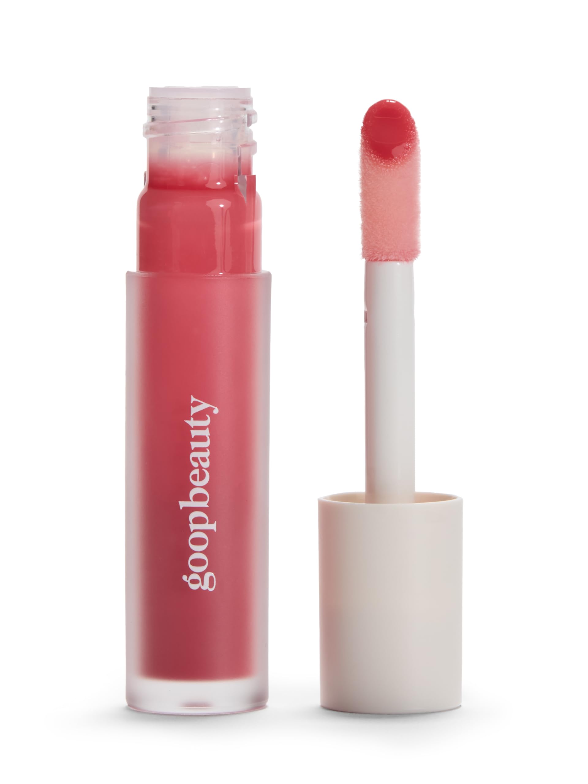 goop Beauty Hydra-Barrier Gel Gloss | Hydrating Lip Gloss to Moisturize & Plump Lips | Hyaluronic Acid & Vitamin E | Blossom - Sheer Petal Pink | 0.13 oz goop Au supplements