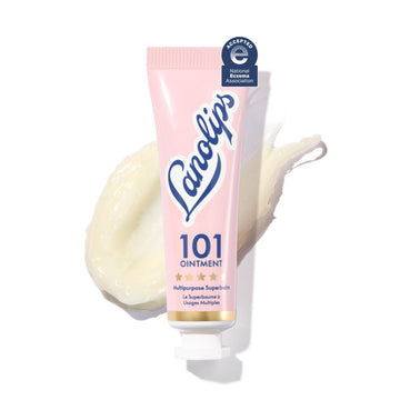 Lanolin 101 Multipurpose Ointment - Lanolin Lip Balm & Healing Ointment for Skin Barrier Repair - Moisturizer for Dry Lips, Cuticles & Elbows - No Petroleum Formula - Original Superbalm (0.52 oz) Lanolips Au supplements