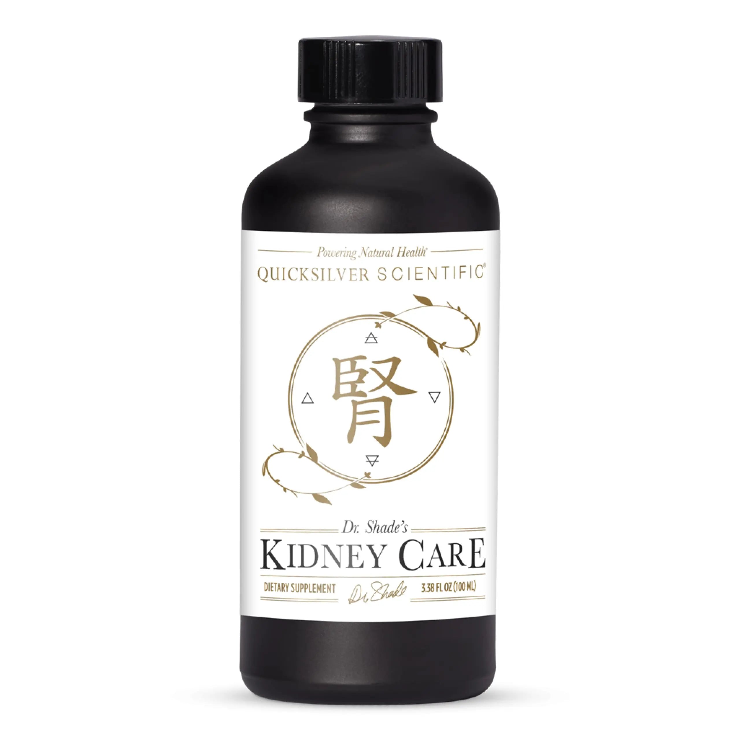 Quicksilver Scientific Kidney Care - Kidney Cleanse & Lymphatic Drainage Supplements - Astragaloside IV Extract, Zhu Ling, Goldenrod, Ferulic Acid, He Shou Wu & Dandelion Leaf (3.38oz / 100ml) Quicksilver Scientific Au supplements