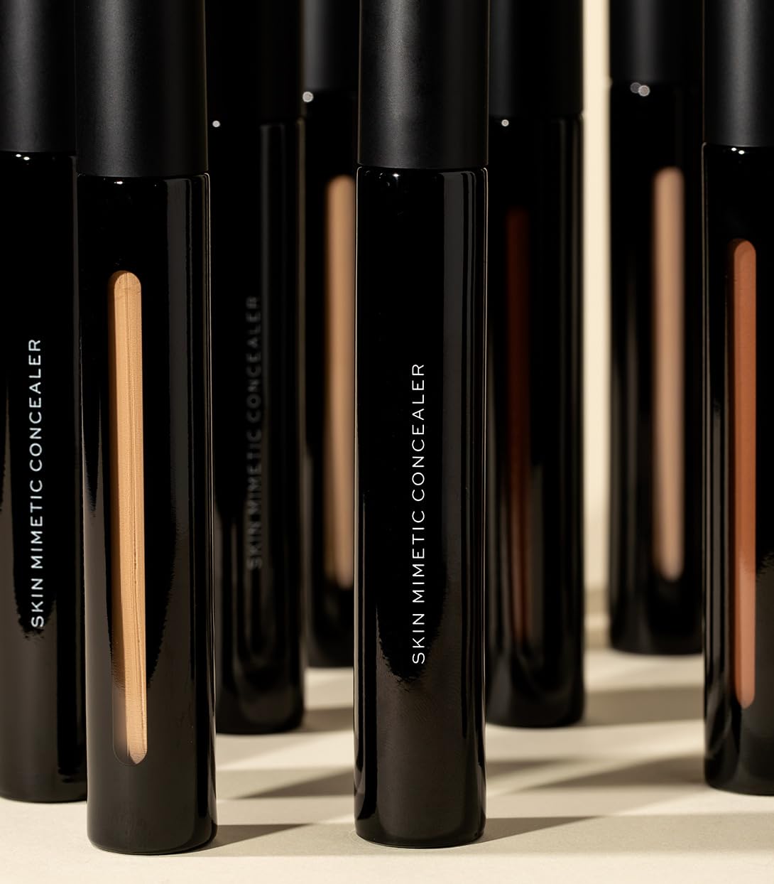 MAKE Beauty Skin Mimetic Concealer Buildable Medium Coverage Hydrating Concealer for Dark Circles Spot Concealing Brightening Crease-Free, Including Mature Skin. Radiant Finish. 08 Medium Tan Neutral MAKE Au supplements